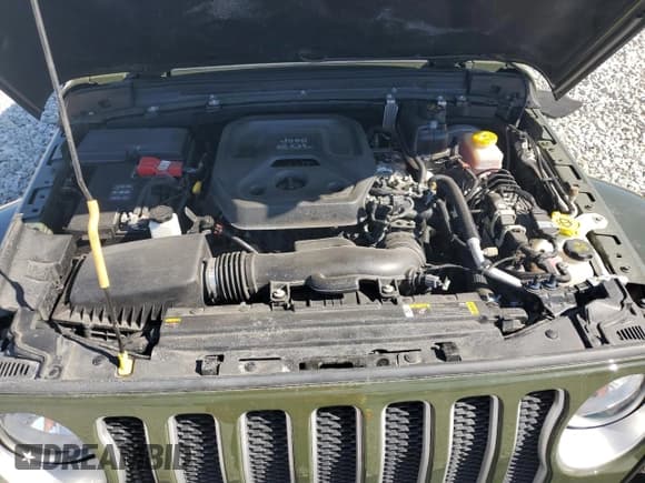 ✅ 2022 Jeep Wrangler Unlimited Sahara • VIN: 1C4HJXEN2NW151228 • Lot: 48484905. Listed on Copart with 43,351 mi. Free auction sales archive from the USA and detailed vehicle history report at DreamBid. Image 12.