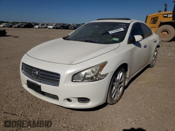 ✅ 2010 Nissan Maxima SV • VIN: 1N4AA5AP0AC851960 • Lot: 49232395. Listed on Copart with 131,466 mi. Free auction sales archive from the USA and detailed vehicle history report at DreamBid. Image 2.