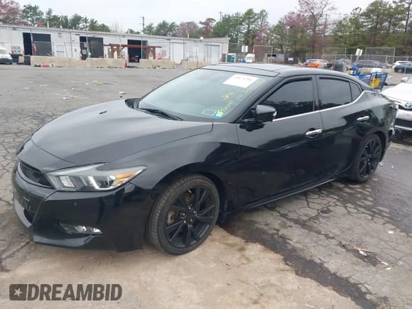 ✅ 2017 Nissan Maxima Platinum • VIN: 1N4AA6AP0HC423399 • Lot: 43671292. Listed on IAAI with 91,433 mi. Free auction sales archive from the USA and detailed vehicle history report at DreamBid. Image 2.