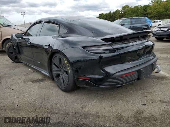 ✅ 2020 Porsche Taycan 4S • VIN: WP0AB2Y17LSA50459 • Lot: 61344622. Listed on Copart with Not provided. Free auction sales archive from the USA and detailed vehicle history report at DreamBid. Image 3.