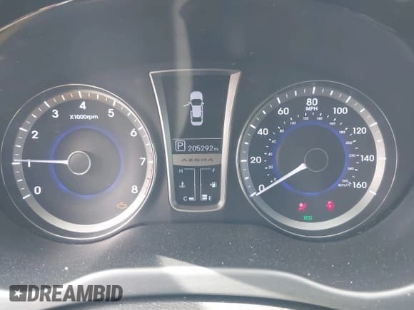 ✅ 2012 Hyundai Azera • VIN: KMHFH4JG5CA155935 • Лот: 42419794. Опубликован ранее на IAAI с пробегом 205 292 миль. Бесплатный доступ к архиву аукционных продаж из США и подробный отчёт об истории автомобиля на DreamBid. Изображение 7.