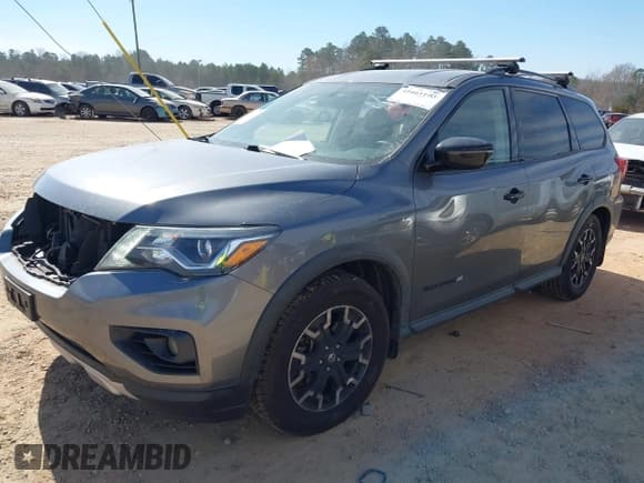 ✅ 2019 Nissan Pathfinder S • VIN: 5N1DR2MM3KC623917 • Lot: 41661193. Listed on IAAI with 92,345 mi. Free auction sales archive from the USA and detailed vehicle history report at DreamBid. Image 2.