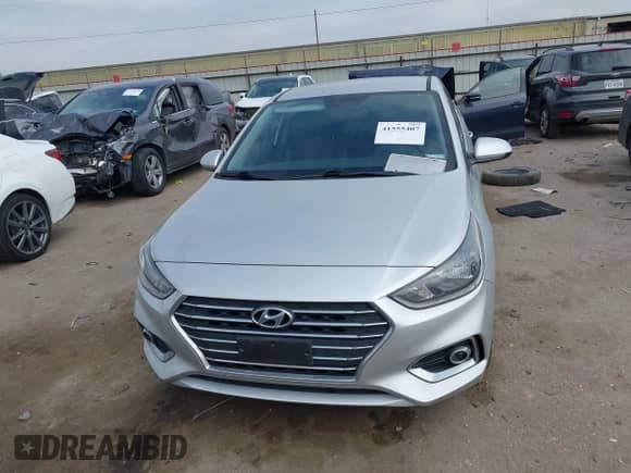 2020 Hyundai Accent SE with VIN 3KPC24A63LE126821, listed as a IAAI auction lot 41555407 with 33,639 mi miles and . Bid and sale history available at DreamBid. Image 12.