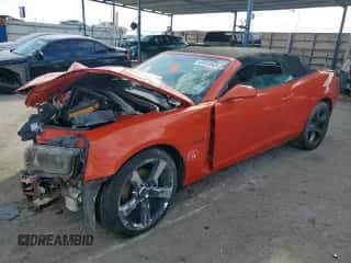 2012 Chevrolet Camaro 2LT with VIN 2G1FC3D38C9107873, listed as a Copart auction lot 85933645 with 134,840 mi miles and Salvage title. Bid and sale history available at DreamBid. Image 1.