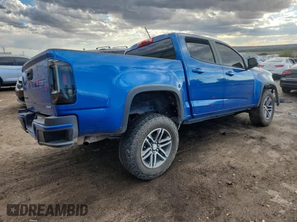 ✅ 2021 Chevrolet Colorado 2WD Work Truck • VIN: 1GCGSBEA1M1119908 • Lot: 81186975. Listed on Copart with 99,674 mi. Free auction sales archive from the USA and detailed vehicle history report at DreamBid. Image 3.