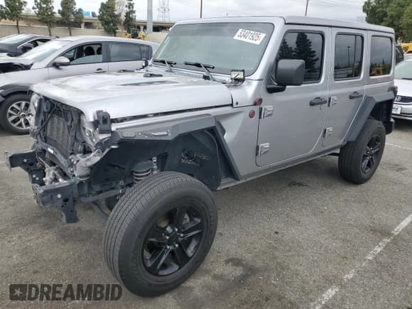 ✅ 2018 Jeep Wrangler Unlimited Rubicon • VIN: 1C4HJXFN7JW211402 • Lot: 53401925. Listed on Copart with 79,041 mi. Free auction sales archive from the USA and detailed vehicle history report at DreamBid. Image 1.