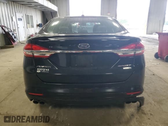 ✅ 2018 Ford Fusion Sport • VIN: 3FA6P0VP3JR144452 • Lot: 61461315. Listed on Copart with 108,641 mi. Free auction sales archive from the USA and detailed vehicle history report at DreamBid. Image 6.