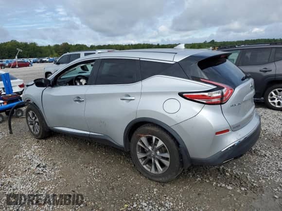 2017 Nissan Murano SL с VIN 5N1AZ2MG2HN198166, выставлен на аукционе Copart как лот 85350105 с пробегом 183 660 миль миль и Списание • Salvage title. История ставок и продаж доступна на DreamBid. Изображение 2.
