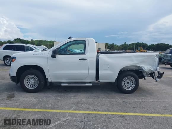 ✅ 2025 Chevrolet Silverado 1500 Work Truck • VIN: 3GCNAAEK5SG313983 • Lot: 43287404. Listed on IAAI with 4,402 mi. Free auction sales archive from the USA and detailed vehicle history report at DreamBid. Image 14.