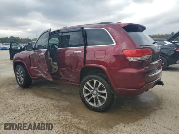 ✅ 2018 Jeep Grand Cherokee High Altitude • VIN: 1C4RJFCT1JC440208 • Лот: 91892175. Опубликован ранее на Copart с пробегом 86 921 миль. Бесплатный доступ к архиву аукционных продаж из США и подробный отчёт об истории автомобиля на DreamBid. Изображение 2.