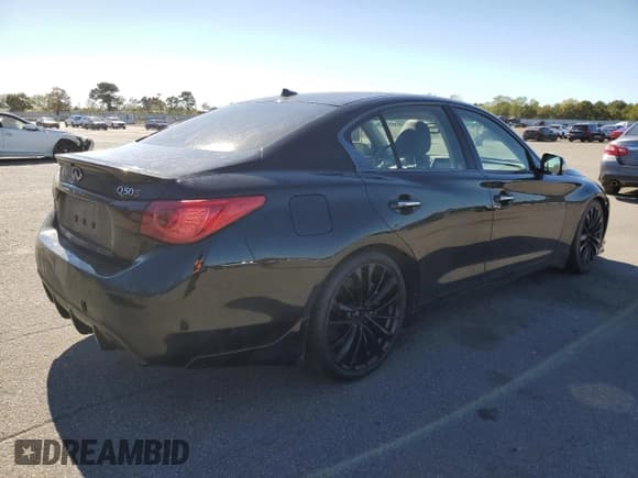 ✅ 2016 Infiniti Q50 Red Sport 400 • VIN: JN1FV7AR1GM451509 • Lot: 82536585. Listed on Copart with 16,832 mi. Free auction sales archive from the USA and detailed vehicle history report at DreamBid. Image 3.