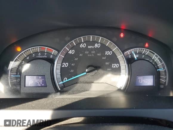 2012 Toyota Camry LE with VIN 4T1BF1FK7CU559804, listed as a Copart auction lot 87396715 with 134,099 mi miles and Salvage title. Bid and sale history available at DreamBid. Image 9.