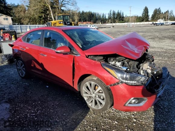 ✅ 2022 Hyundai Accent Limited • VIN: 3KPC34A64NE157267 • Лот: 84203064. Опубликован ранее на Copart с пробегом 37 075 миль. Бесплатный доступ к архиву аукционных продаж из США и подробный отчёт об истории автомобиля на DreamBid. Изображение 4.