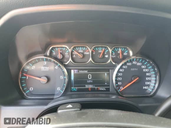 2018 Chevrolet Silverado 1500 LT с VIN 3GCUKREC7JG489299, выставлен на аукционе Copart как лот 53777255 с пробегом 50 384 миль миль и Списание • Salvage title. История ставок и продаж доступна на DreamBid. Изображение 9.