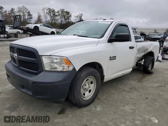 2015 Ram 1500 Tradesman with VIN 3C6JR6DG4FG699326, listed as a Copart auction lot 78743114 with Not provided miles and Salvage title. Bid and sale history available at DreamBid. Image 1.
