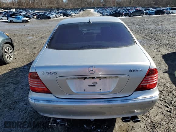 ✅ 2004 Mercedes-Benz S 500 • VIN: WDBNG84J94A388508 • Lot: 44945825. Wystawiony na Copart z przebiegiem 185 176 mil. Bezpłatny archiwum sprzedaży aukcyjnych z USA i szczegółowy raport historii pojazdu na DreamBid. Zdjęcie 6.