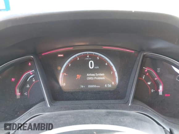 ✅ 2019 Honda Civic Si • VIN: 2HGFC1E59KH701082 • Лот: 43596521. Опубликован ранее на IAAI с пробегом 50 050 миль. Бесплатный доступ к архиву аукционных продаж из США и подробный отчёт об истории автомобиля на DreamBid. Изображение 7.