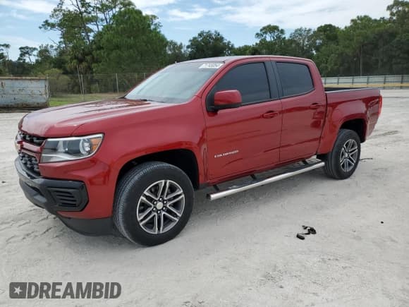 ✅ 2021 Chevrolet Colorado 2WD Work Truck • VIN: 1GCGSBEA3M1211733 • Лот: 71745054. Опубликован ранее на Copart с пробегом 27 244 миль. Бесплатный доступ к архиву аукционных продаж из США и подробный отчёт об истории автомобиля на DreamBid. Изображение 1.
