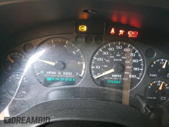 2003 Chevrolet S-10 z VIN 1GCCS19H538212100, wystawiony jako Copart lot #74778164 z przebiegiem 126 562 mil mil oraz Szkoda całkowita • Salvage title. Historia ofert i sprzedaży dostępna na DreamBid. Obrazek 9.