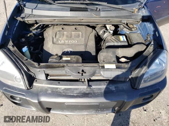 2007 Hyundai Tucson SE z VIN KM8JN12D67U619048, wystawiony jako Copart lot #81087214 z przebiegiem 110 562 mil mil oraz Szkoda całkowita • Salvage title. Historia ofert i sprzedaży dostępna na DreamBid. Obrazek 12.