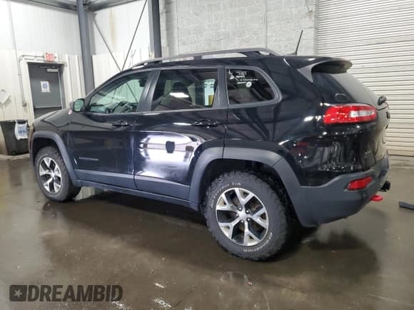 ✅ 2018 Jeep Cherokee Trailhawk • VIN: 1C4PJMBX0JD530976 • Lot: 87028435. Listed on Copart with 125,550 mi. Free auction sales archive from the USA and detailed vehicle history report at DreamBid. Image 2.
