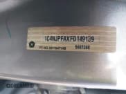 ✅ 2015 Jeep Patriot Latitude • VIN: 1C4NJPFAXFD149139 • Lot: 41637228. Listed on IAAI with 139,137 mi. Free auction sales archive from the USA and detailed vehicle history report at DreamBid. Image 9.