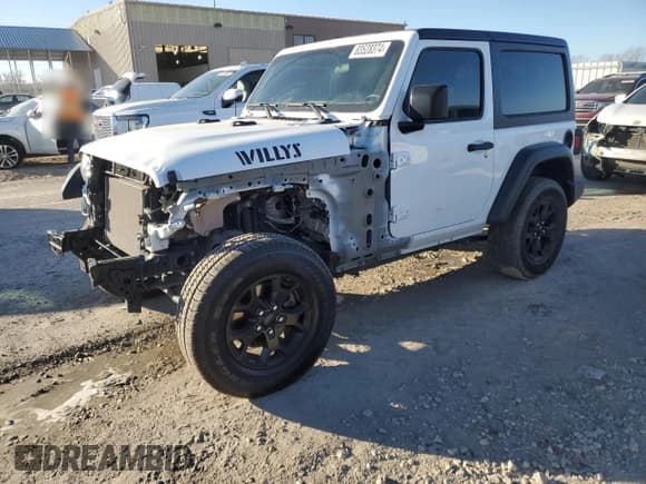 ✅ 2020 Jeep Wrangler Willys • VIN: 1C4GJXAN6LW276876 • Lot: 83528374. Wystawiony na Copart z przebiegiem 36 195 mil. Bezpłatny archiwum sprzedaży aukcyjnych z USA i szczegółowy raport historii pojazdu na DreamBid. Zdjęcie 1.