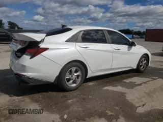 2021 Hyundai Elantra SE z VIN 5NPLL4AG3MH052738, wystawiony jako Copart lot #86652055 z przebiegiem 57 355 mil mil oraz Szkoda całkowita • Salvage title. Historia ofert i sprzedaży dostępna na DreamBid. Obrazek 3.