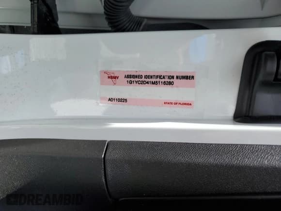 ✅ 2021 Chevrolet Corvette 3LT • VIN: 1G1YC2D41M5116280 • Lot: 88154595. Listed on Copart with 16,326 mi. Free auction sales archive from the USA and detailed vehicle history report at DreamBid. Image 12.