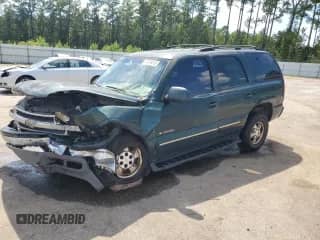2001 Chevrolet Tahoe LT с VIN 1GNEC13T21J149182, выставлен на аукционе Copart как лот 70359615 с пробегом Не указан миль и На запчасти • Non repairable. История ставок и продаж доступна на DreamBid. Изображение 1.