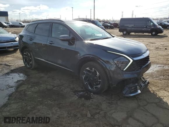 ✅ 2024 Kia Sportage SX-Prestige • VIN: 5XYK5CDF7RG230748 • Lot: 50402815. Listed on Copart with 18,567 mi. Free auction sales archive from the USA and detailed vehicle history report at DreamBid. Image 4.