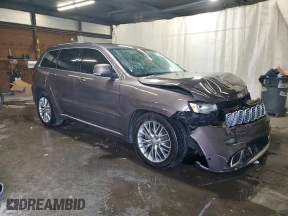 ✅ 2018 Jeep Grand Cherokee Summit • VIN: 1C4RJFJT7JC316169 • Lot: 86236365. Listed on Copart with 59,034 mi. Free auction sales archive from the USA and detailed vehicle history report at DreamBid. Image 4.