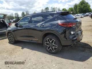 ✅ 2023 Chevrolet Blazer RS • VIN: 3GNKBKRS9PS213607 • Lot: 58410644. Listed on Copart with 6,151 mi miles. Access the free auction sales archive from the USA and view a detailed vehicle history report at DreamBid. Image 2.