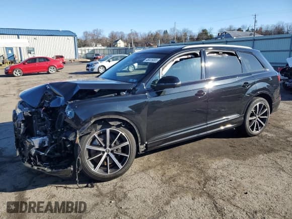 ✅ 2023 Audi SQ7 Premium Plus • VIN: WA1AWBF78PD003941 • Лот: 48415065. Опубликован ранее на Copart с пробегом Не указан. Бесплатный доступ к архиву аукционных продаж из США и подробный отчёт об истории автомобиля на DreamBid. Изображение 1.