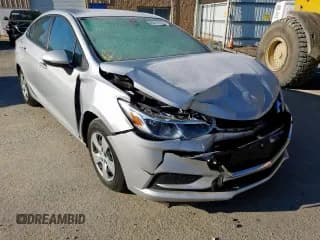 ✅ 2016 Chevrolet Cruze LS • VIN: 1G1BC5SM4G7287592 • Lot: 51396911. Listed on Copart with 43,725 mi. Free auction sales archive from the USA and detailed vehicle history report at DreamBid. Image 1.