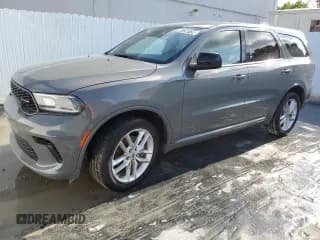 ✅ 2023 Dodge Durango GT Launch Edition • VIN: 1C4RDHDG6PC555335 • Lot: 66388124. Listed on Copart with 32,415 mi. Free auction sales archive from the USA and detailed vehicle history report at DreamBid. Image 1.