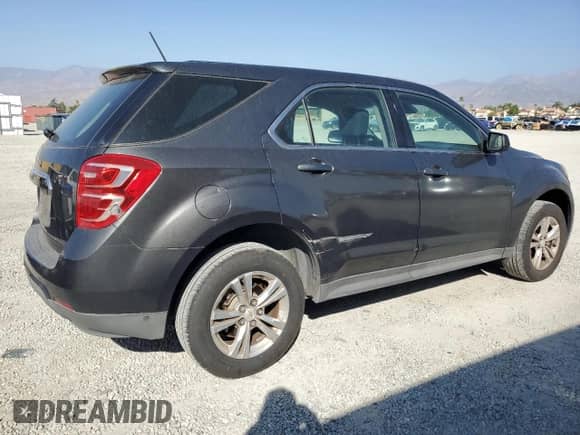 2017 Chevrolet Equinox LS with VIN 2GNALBEK8H1536543, listed as a Copart auction lot 90142475 with 250,591 mi miles and Clean title. Bid and sale history available at DreamBid. Image 3.
