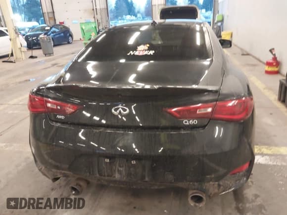 ✅ 2018 Infiniti Q60 Luxe • VIN: JN1EV7EL1JM393037 • Лот: 41308526. Опубликован ранее на IAAI с пробегом 54 065 миль. Бесплатный доступ к архиву аукционных продаж из США и подробный отчёт об истории автомобиля на DreamBid. Изображение 16.