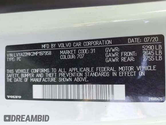 ✅ 2021 Volvo S90 Momentum • VIN: LVYA22MK2MP197958 • Lot: 43510880. Wystawiony na IAAI z przebiegiem 23 962 mil. Bezpłatny archiwum sprzedaży aukcyjnych z USA i szczegółowy raport historii pojazdu na DreamBid. Zdjęcie 9.