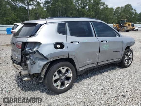 2021 Jeep Compass Limited с VIN 3C4NJDCB3MT523836, выставлен на аукционе Copart как лот 68980255 с пробегом 114 168 миль миль и Списание • Salvage title. История ставок и продаж доступна на DreamBid. Изображение 3.