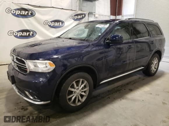 ✅ 2017 Dodge Durango SXT • VIN: 1C4RDJAG8HC762211 • Lot: 58399615. Listed on Copart with 182,199 mi. Free auction sales archive from the USA and detailed vehicle history report at DreamBid. Image 1.