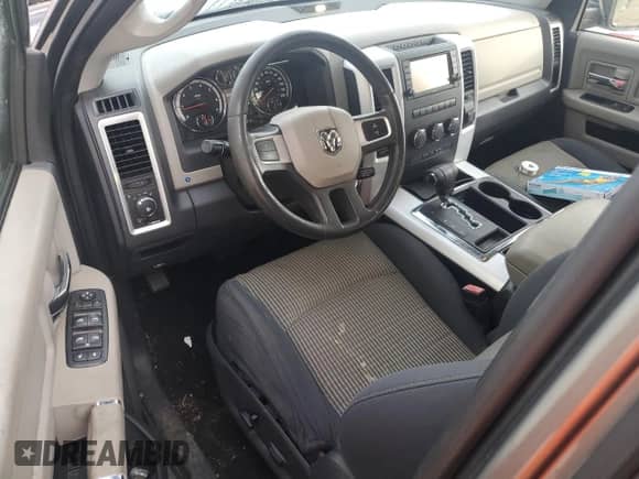 2010 Dodge 1500 Laramie with VIN 1D7RV1CT6AS103097, listed as a Copart auction lot 73565304 with 89,378 mi miles and Salvage title. Bid and sale history available at DreamBid. Image 8.