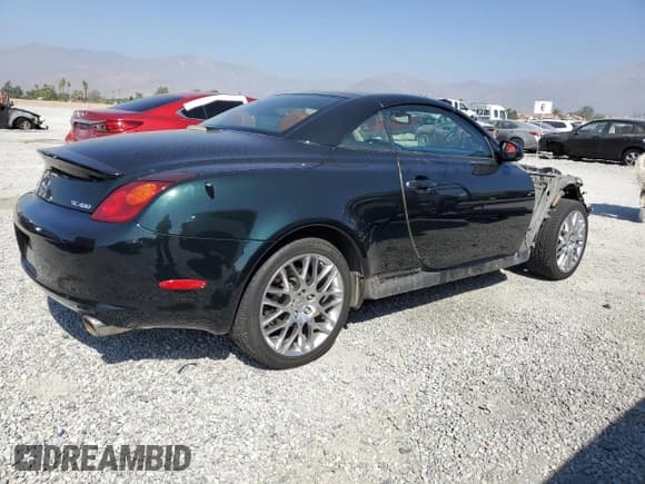 ✅ 2005 Lexus SC 430 • VIN: JTHFN48Y750067150 • Лот: 85718385. Опубликован ранее на Copart с пробегом 161 410 миль. Бесплатный доступ к архиву аукционных продаж из США и подробный отчёт об истории автомобиля на DreamBid. Изображение 3.