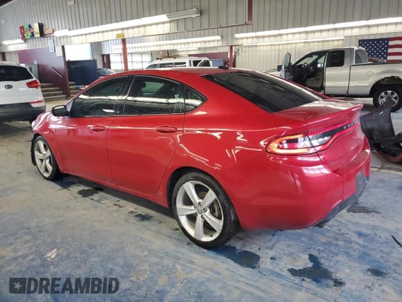 ✅ 2013 Dodge Dart GT • VIN: 1C3CDFCB7DD329363 • Lot: 57789405. Listed on Copart with 120,892 mi. Free auction sales archive from the USA and detailed vehicle history report at DreamBid. Image 2.