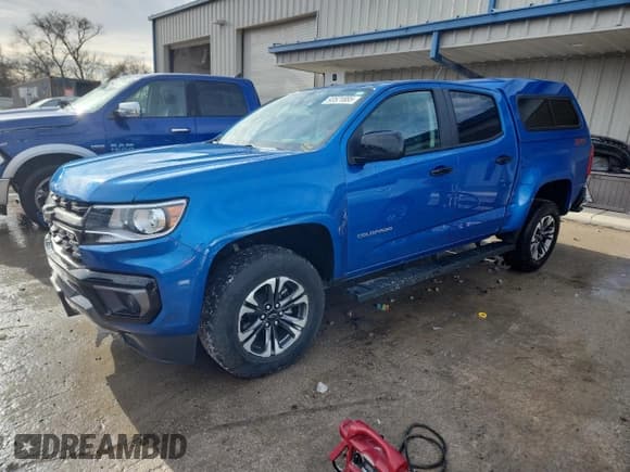 ✅ 2022 Chevrolet Colorado 4WD Z71 • VIN: 1GCGTDEN1N1315313 • Lot: 93521885. Listed on Copart with 23,768 mi. Free auction sales archive from the USA and detailed vehicle history report at DreamBid. Image 1.