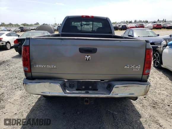 ✅ 2005 Dodge 2500 SLT • VIN: 3D7KS28C35G758372 • Lot: 54335225. Listed on Copart with 132,768 mi. Free auction sales archive from the USA and detailed vehicle history report at DreamBid. Image 6.