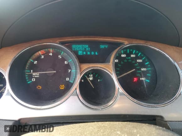 ✅ 2008 Buick Enclave CXL • VIN: 5GAER23738J233572 • Lot: 80129705. Listed on Copart with 139,253 mi. Free auction sales archive from the USA and detailed vehicle history report at DreamBid. Image 9.