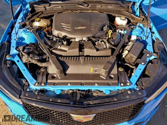 ✅ 2023 Cadillac CT4-V Blackwing • VIN: 1G6DL5RP6P0561032 • Лот: 94761975. Опубликован ранее на Copart с пробегом 25 252 миль. Бесплатный доступ к архиву аукционных продаж из США и подробный отчёт об истории автомобиля на DreamBid. Изображение 11.