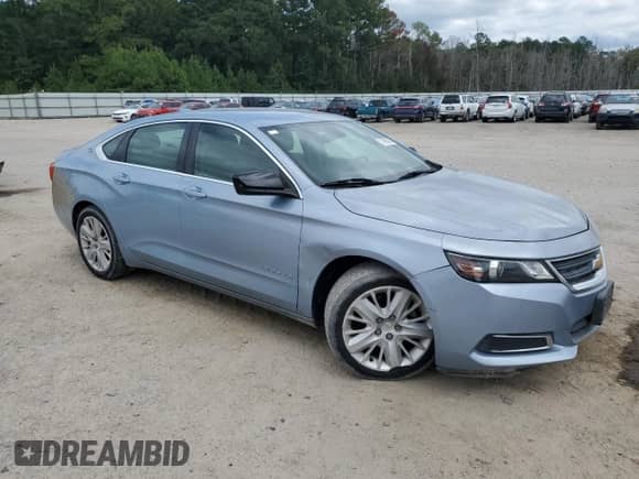 2015 Chevrolet Impala LS with VIN 1G11Z5SL9FU108786, listed as a Copart auction lot 71983395 with 172,257 mi miles and Salvage title. Bid and sale history available at DreamBid. Image 4.