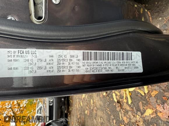 ✅ 2016 Dodge Journey SXT • VIN: 3C4PDDBG1GT247349 • Лот: 90408805. Опубликован ранее на Copart с пробегом 88 468 миль. Бесплатный доступ к архиву аукционных продаж из США и подробный отчёт об истории автомобиля на DreamBid. Изображение 10.